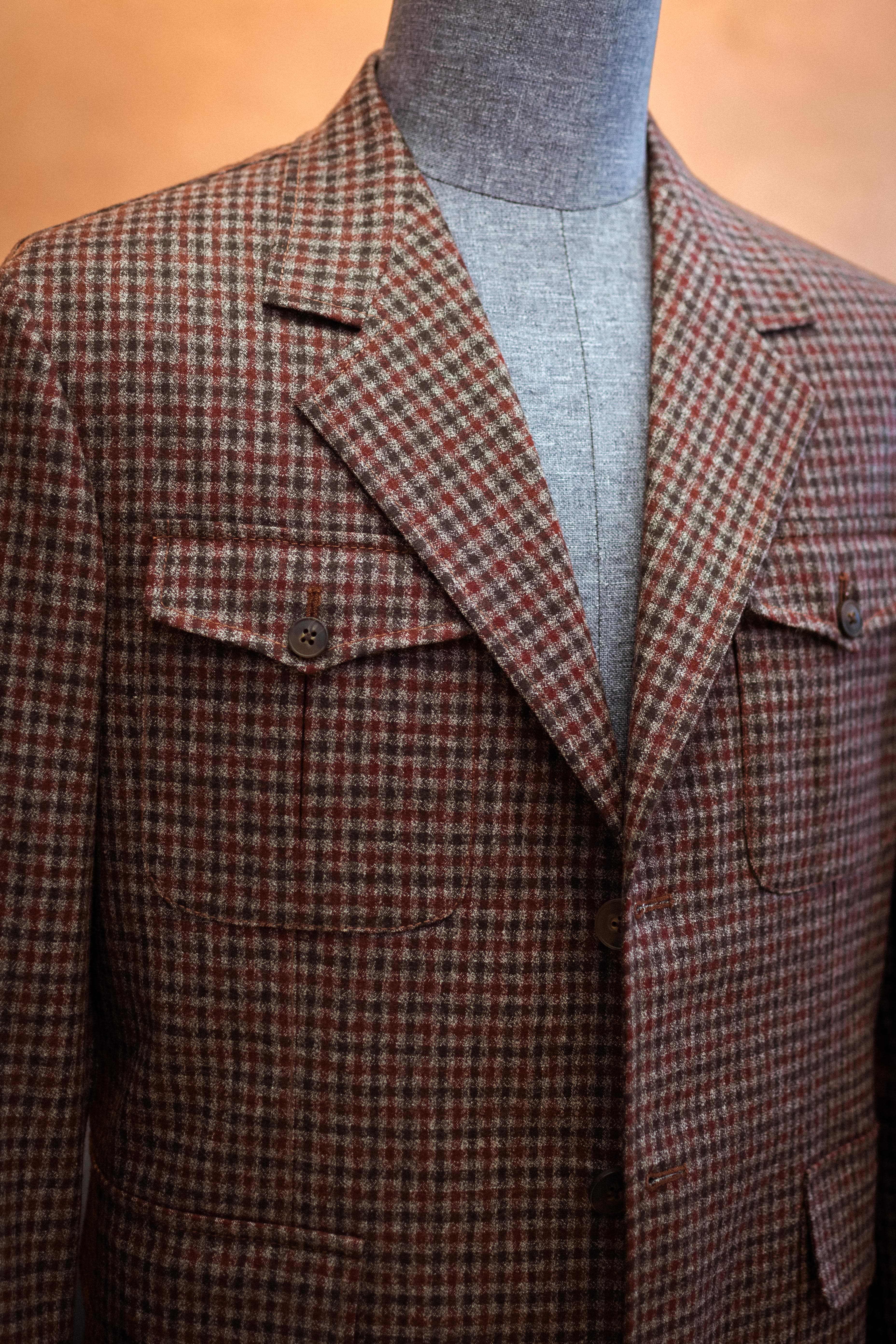Full Canvassed safari jacket 