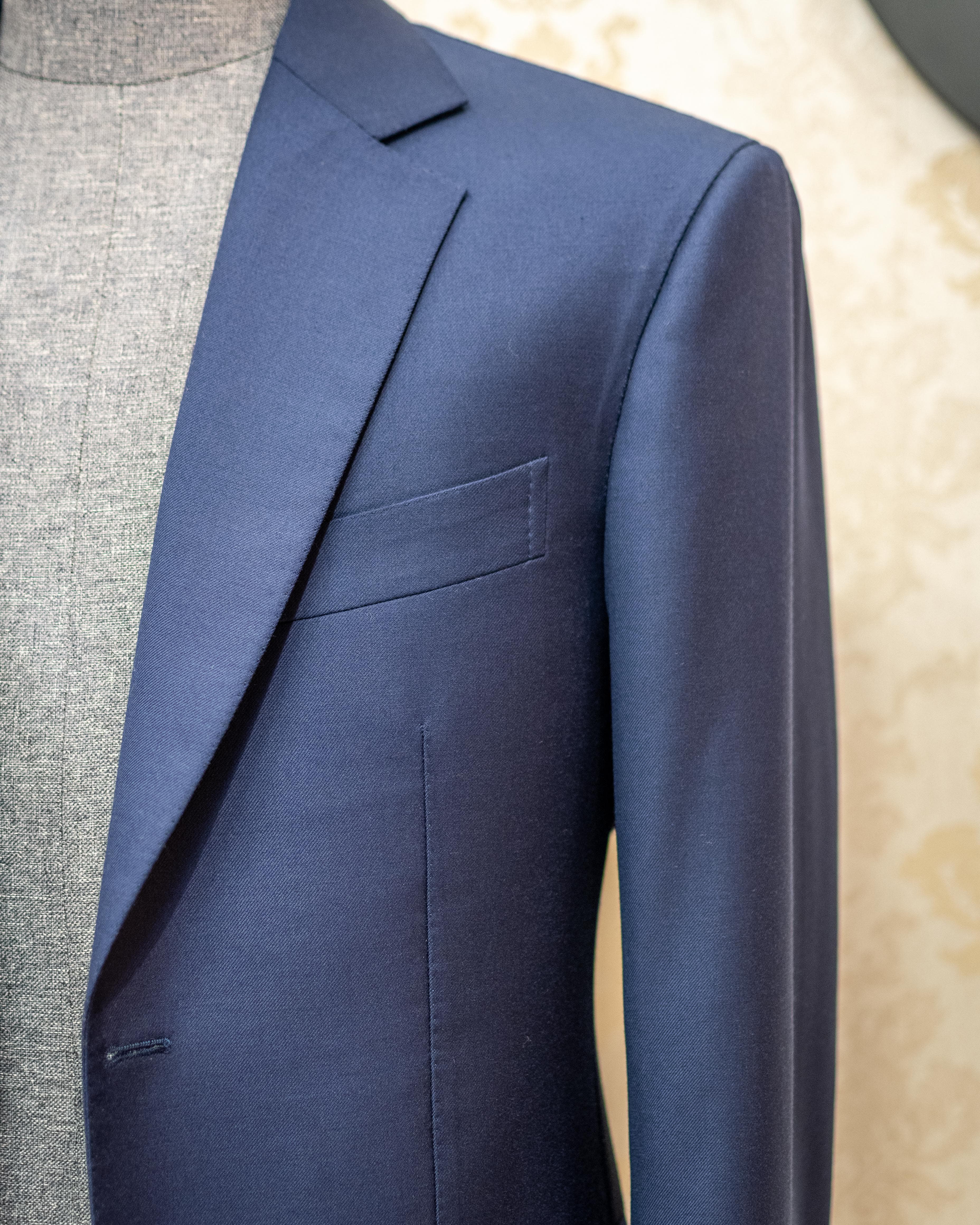 Bespoke Suit done from 100% wool Drago Fabric