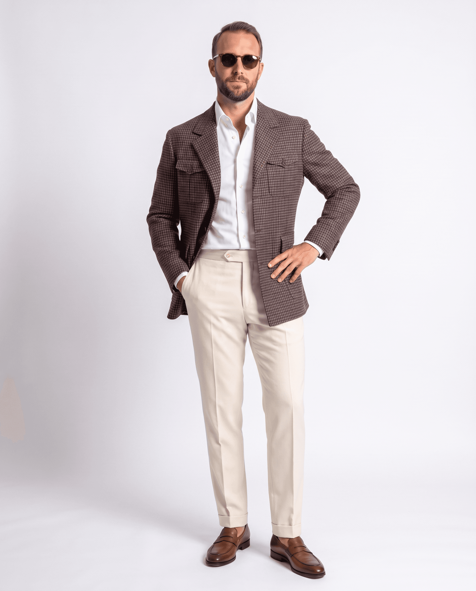 Full Canvassed safari jacket 